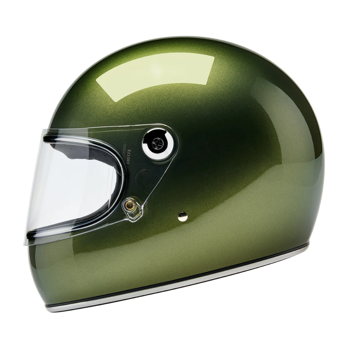 Casco Vintage, Gringo S Metallic Dart Green de Biltwell