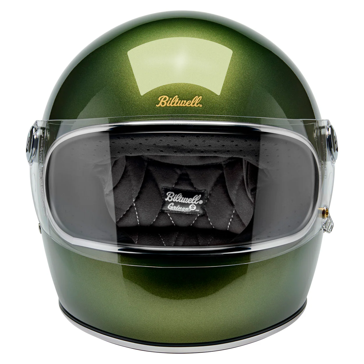 Casco Vintage, Gringo S Metallic Dart Green de Biltwell