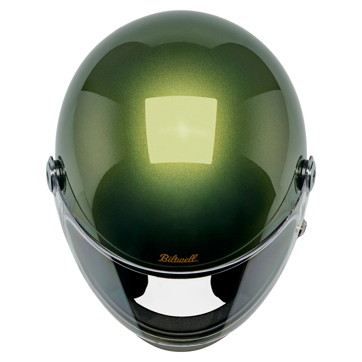 Casco Vintage, Gringo S Metallic Dart Green de Biltwell