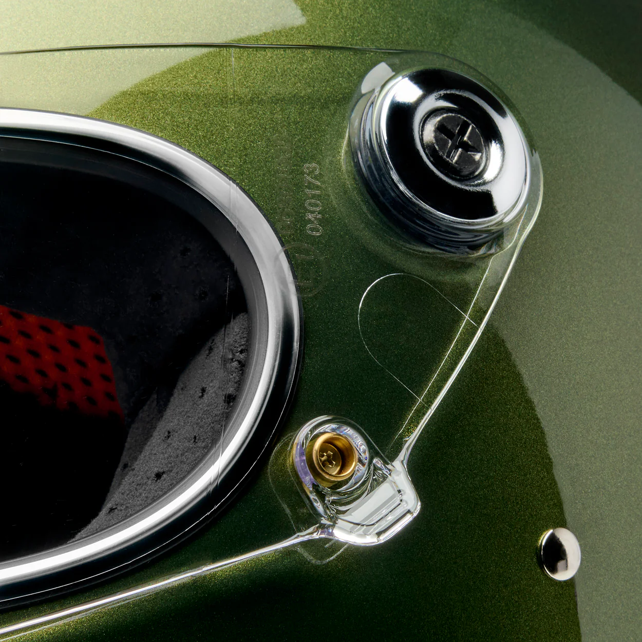 Casco Vintage, Gringo S Metallic Dart Green de Biltwell
