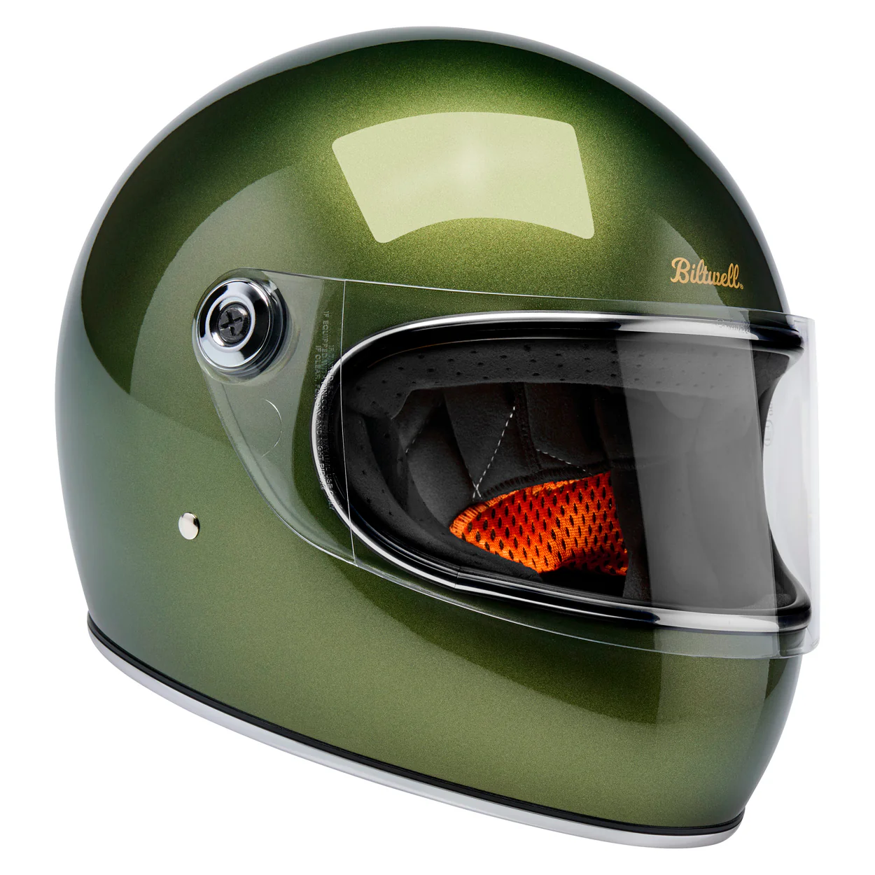 Casco Vintage, Gringo S Metallic Dart Green de Biltwell