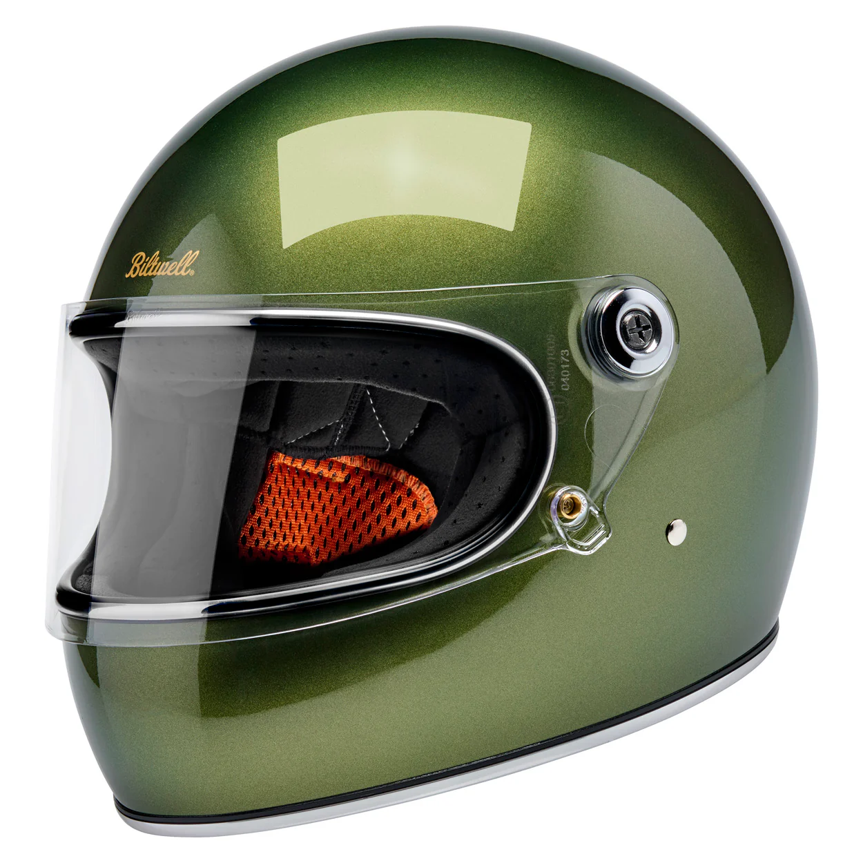 Casco Vintage, Gringo S Metallic Dart Green de Biltwell