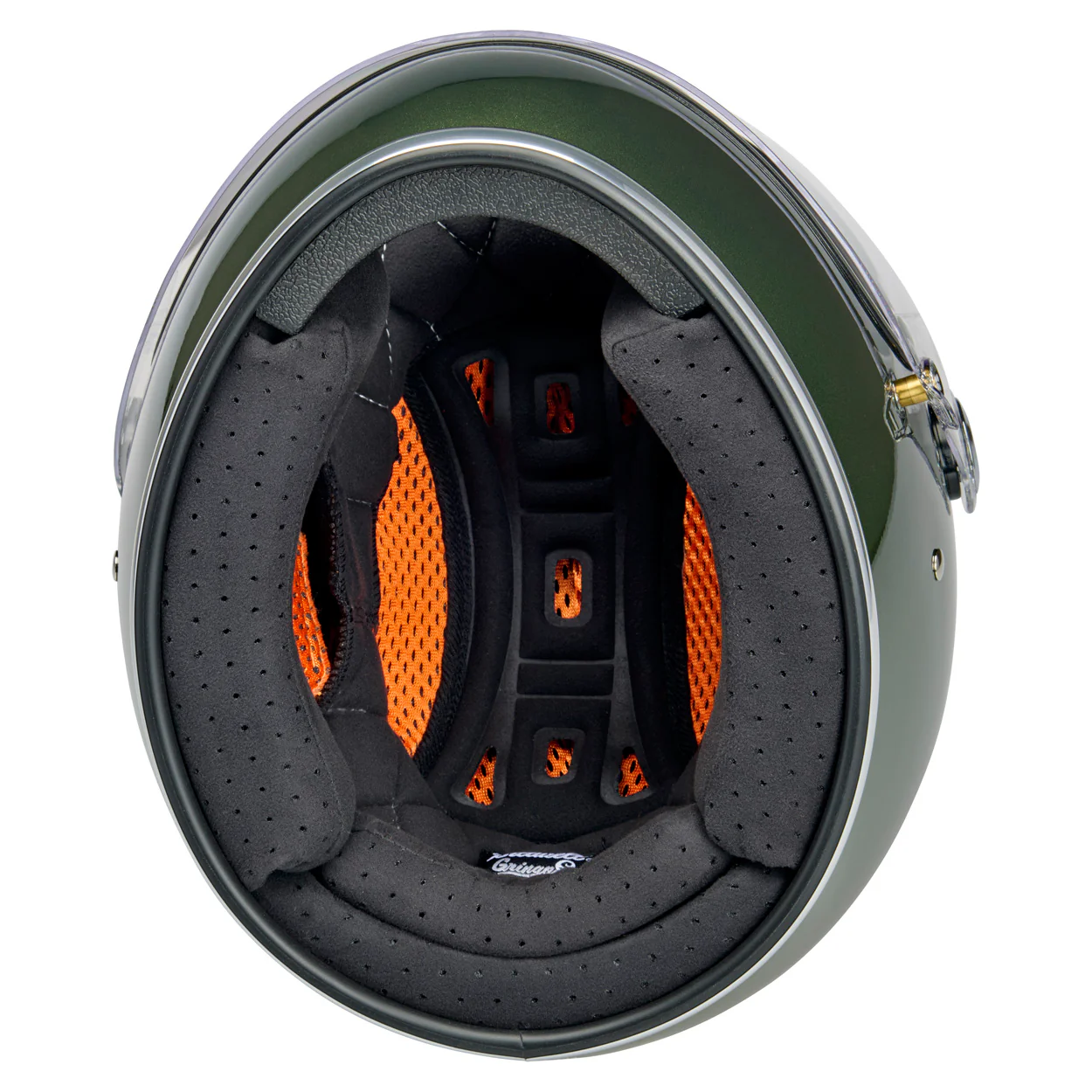 Casco Vintage, Gringo S Metallic Dart Green de Biltwell