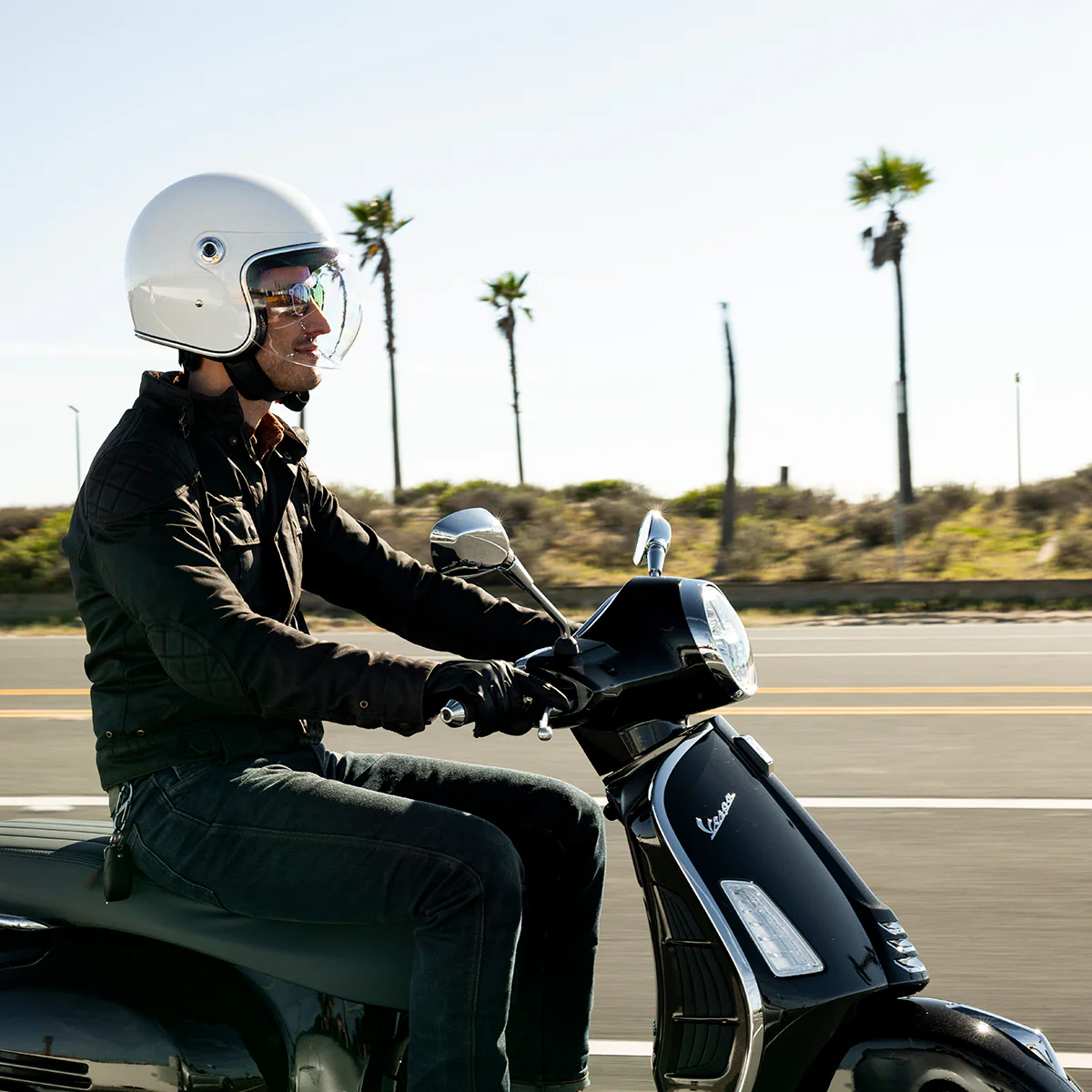 Casco Vintage, Tahoe - GLOSS WHITE de Biltwell Inc.