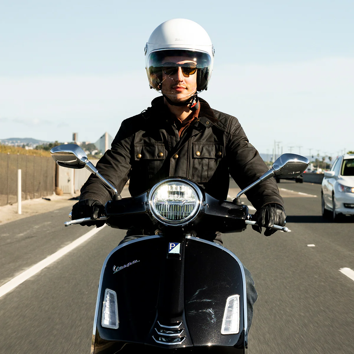 Casco Vintage, Tahoe - GLOSS WHITE de Biltwell Inc.