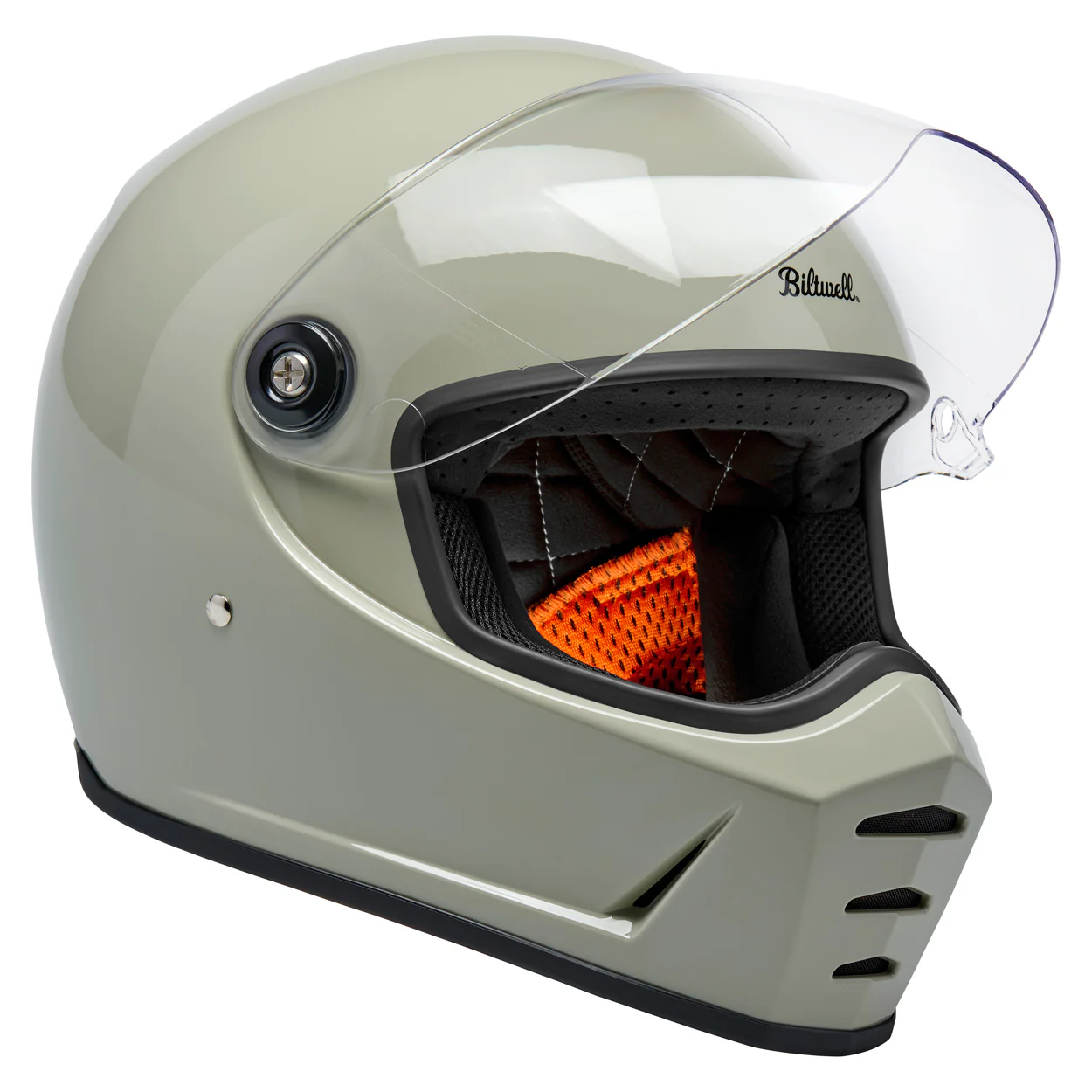 Casco Vintage, Lane Splitter - Gloss Chalk de Biltwell Inc.